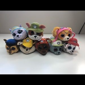Paw Patrol Mini TY  Beanies Bundle